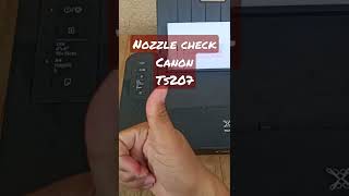 Nozzle Check Canon TS207 shorts