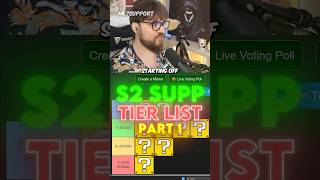 Overwatch Season 2 SUPPORT Tier List - Part 1 #overwatch #gaming
