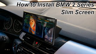 Bmw 2 Series F45 Installing A 12.3 Android Linux Carplay Android Auto Display