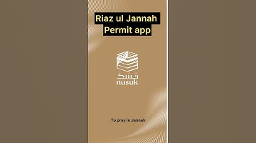 Nusuk app I Riaz ul Jannah I Registration #umrah2024 #madina