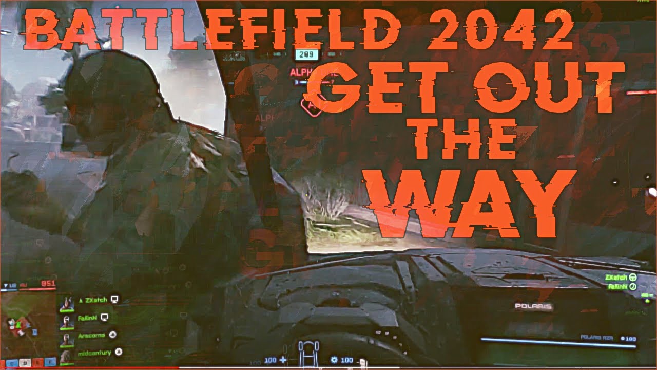 Batttlefield 2042 : Get Out The Way