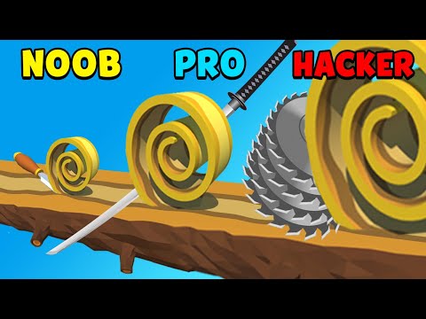 The NOOB vs PRO vs HACKER in Sushi Roll 3D 