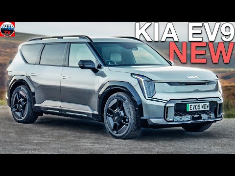 All NEW Kia EV9 GT-Line S 2024 - FIRST LOOK, Driving, exterior & interior (UK Spec 99.8 kwh)