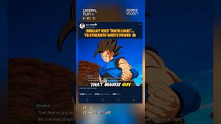Shallot Uses “Math Logic”… to Evaluate Whis’s Power 😏 #sparkingzero #crashout #knockout