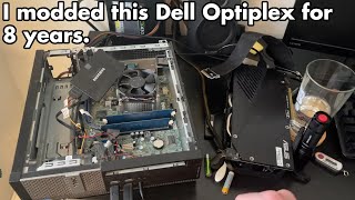 Optiplex Gaming after 8 years: PSU upgrade results, future mods, Power Supply splicing!