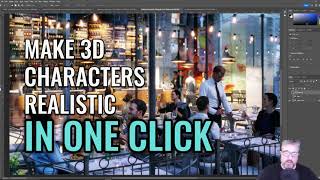 Turn 3D Characters Realistic with One Click in Automatic1111