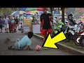 PRANK BOLA DI ISI PASIR!! NGAKAK SAMPAI JATUH!! PRANK INDONESIA by Happy Rahmatika