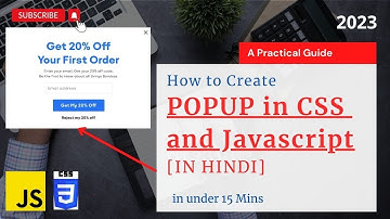 Modal Popup in HTML CSS Javascript | CSS Modal Animation | Javascript Project for Beginners