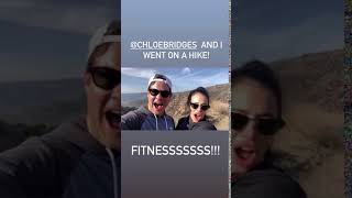 Chloe Bridges on Adam Devine's Instagram Stories (January 6, 2021)