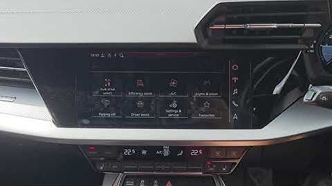 Audi A3 8Y 2021 OEM Reverse Camera Retrofit