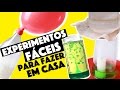 IDEIAS INCRÍVEIS PARA FAZER EM CASA #6 - EXPERIMENTOS CIENTÍFICOS! 😱 | KIM ROSACUCA