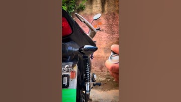 Honda Rear Back Light Custom Design 🔴 | Black Spray Art | Part 1 🏍️ Motorcycle So Great Idea! Paint