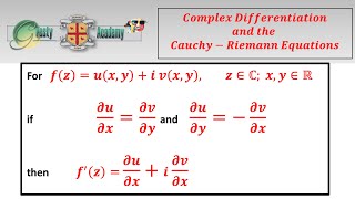 Three Questions on Complex Differentiation and the Cauchy-Riemann Equations