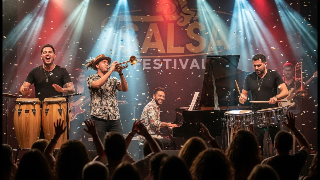 Havana Café Latin Music ☕ Salsa Instrumental Ambience