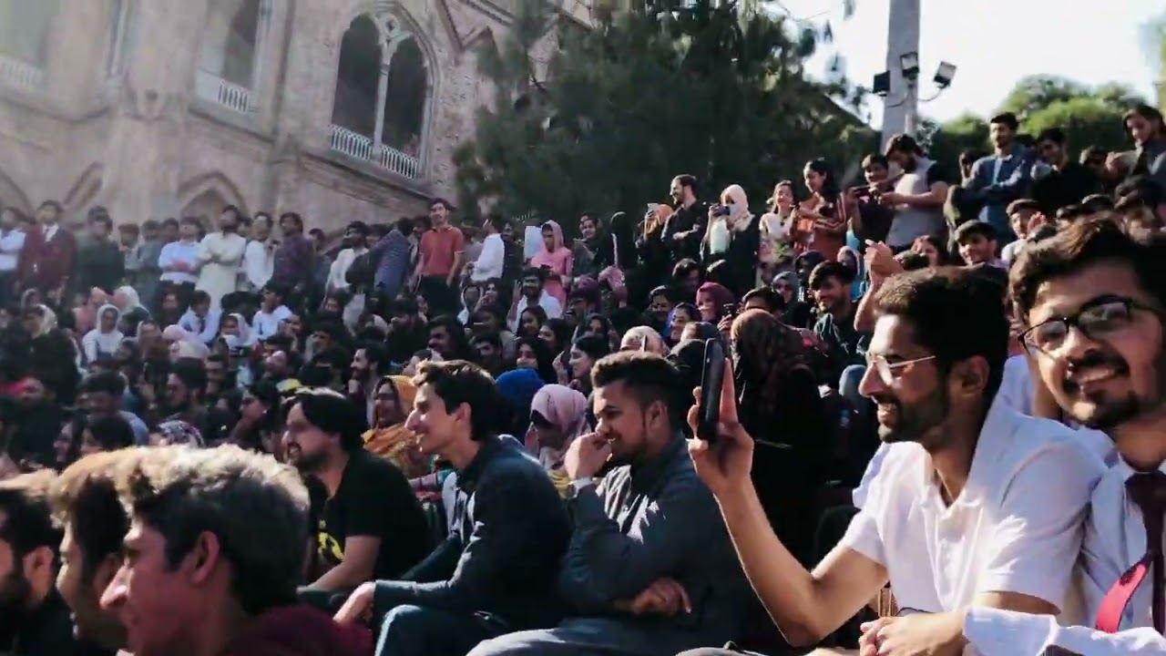 GC University Mushaira | Amphitheater |Chae milti ha Sahoolat Sy hamin | Saif Ur Rehman Jaffar |Hadi