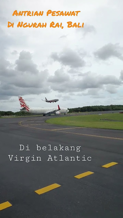 Antrian Pesawat Take Off dan Landing di Bandara Ngurah Rai | Bali | Denpasar | Cockpit View