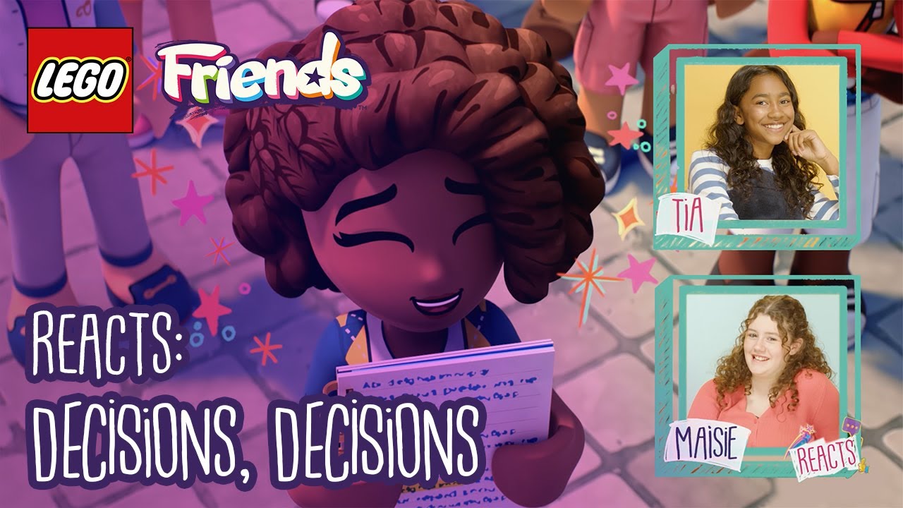 REACTS | LEGO Friends: The Next Chapter | Decisions, Decisions | S1E8 ...
