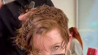 Oliver Turns His Client Into a Beautiful Pixie ✂️✂️