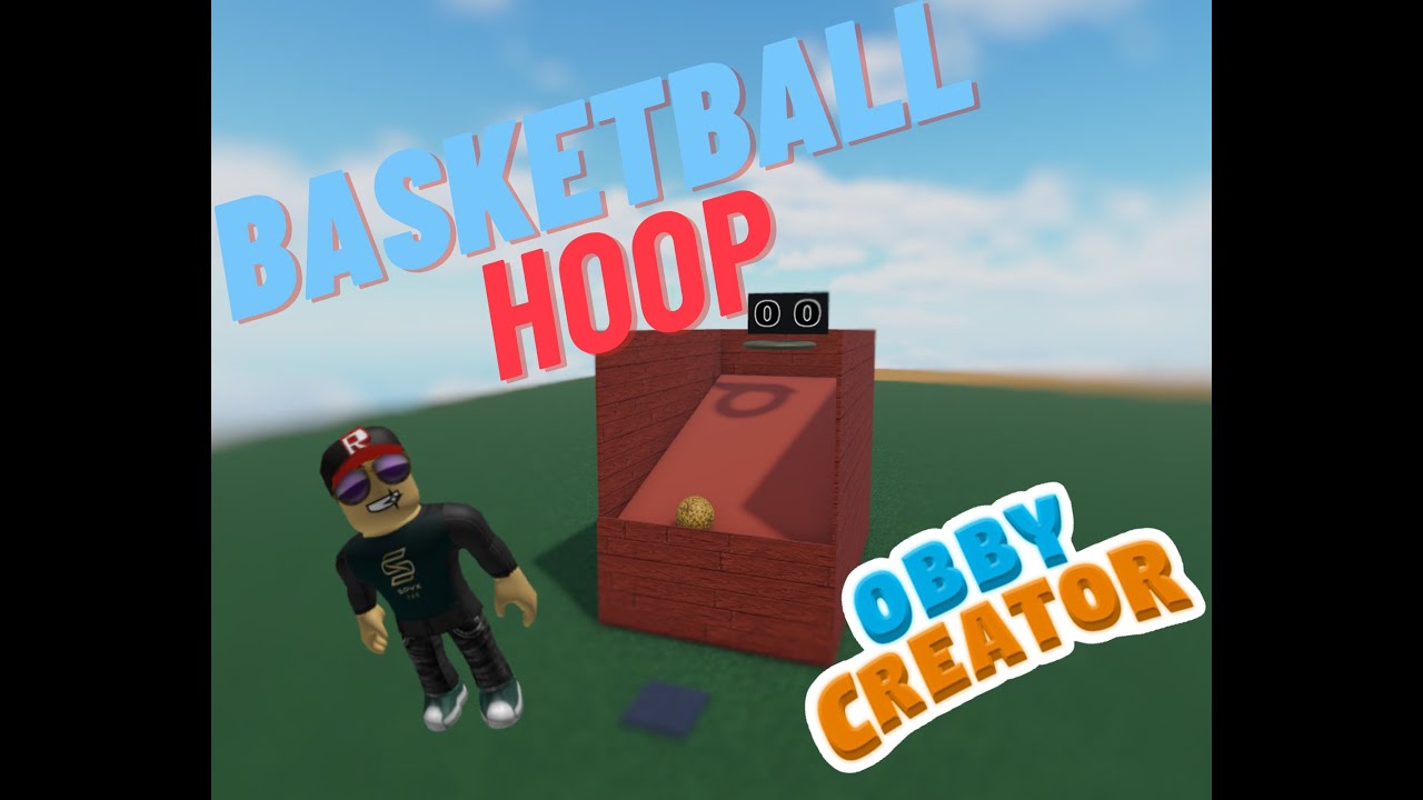 how-to-make-a-basketball-hoop-roblox-obby-creator-youtube