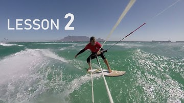 KITEKAHUNAS - Learn Wave Kitesurfing - Lesson 2: How to start wave kitesurfing