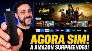 AGORA SIM! A AMAZON SURPREENDEU COM O FIRE TV STICK 4K MAX!