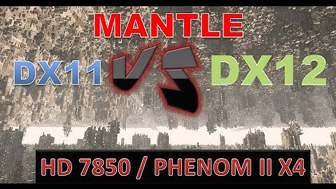 (PT) 3DMark DX11 Vs Mantle Vs DX12 (HD 7850/Phenom II X4)