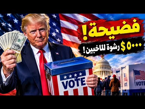 فضيحة...رشوة ٥٠٠٠ لكل ناخب أمريكي مقابل التصويت للجمهوريين! مسمار في نعش الهيمنة! #معركة_الوعى