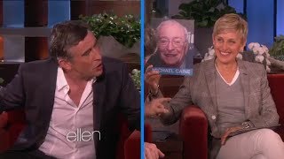 Steve Coogan Does Impressions On Ellen Show