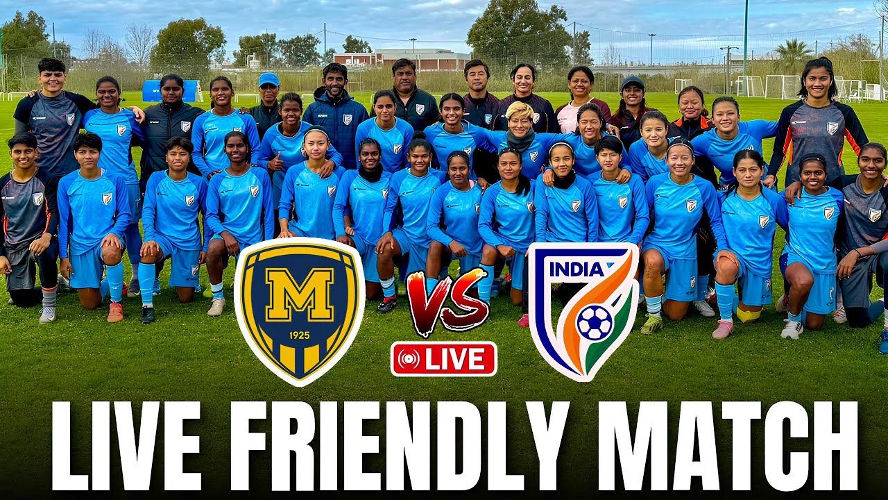 India Women vs FC Metalist 1925 Kharkhiv LIVE 🔴 | Football Watchalong | Friendly Match