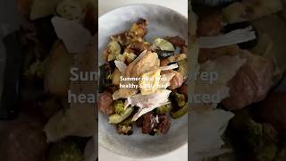 Meal prep with me for a week of healthy & balanced summer recipes!