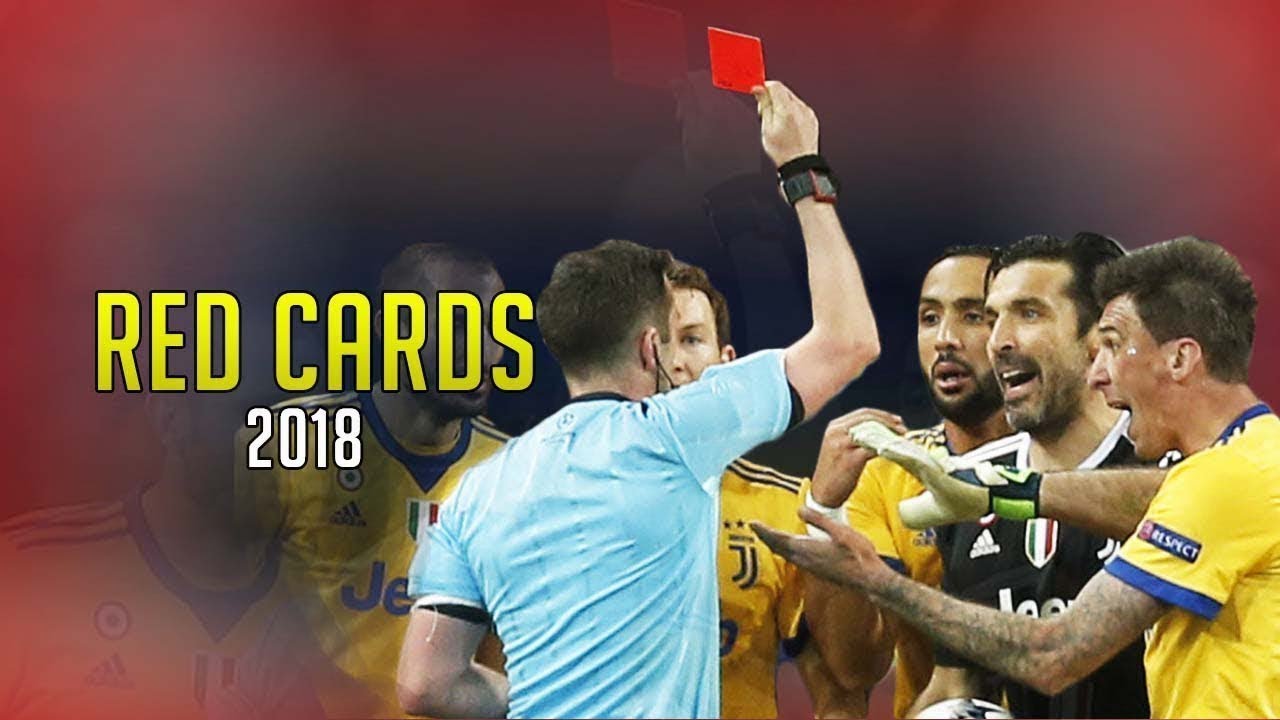 Red Card in Football FIFA World cup 2018 see!!!