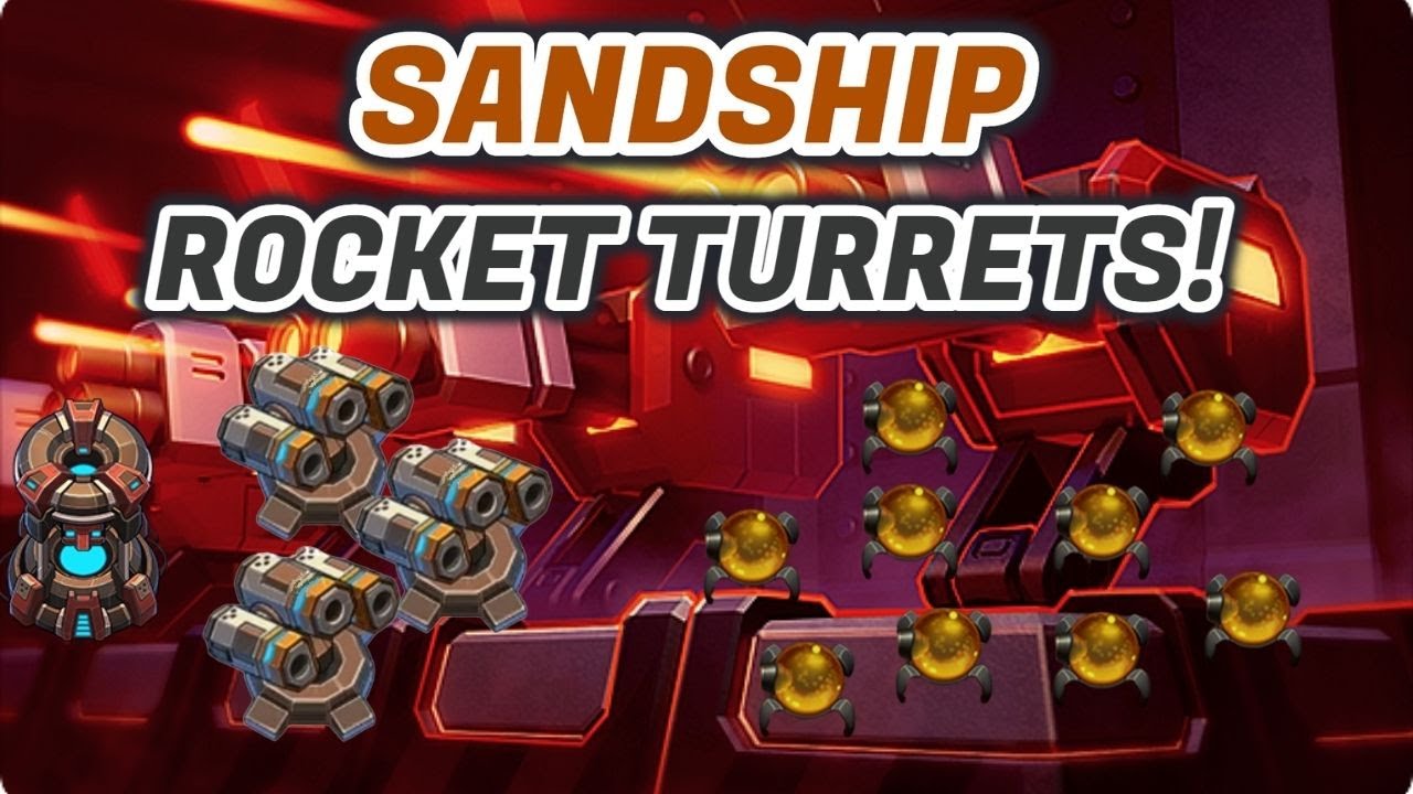 Sandship Crafting Factory How to activate Rocket Turrets! [HD] YouTube