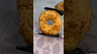 Diese Airfryer-Bagels sind perfekt für ein schnelles Frühstück ☺️#schnellesrezept #backen