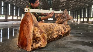 The Combination Of What Is Believed To Be Scrap Wood Becomes The Perfect Coffee Table / Woodworking by Woodworking Tools 16,438 views 6 months ago 18 minutes