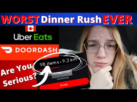 Uber Eats Canada VS DoorDash Canada WORST Deliveries Pay Out