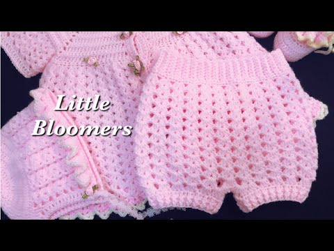 Crochet diaper cover, crochet baby bloomers, crochet baby shorts - EASY 3-6M + - Crochet for Baby