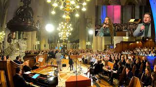 Tenira Sturm En John Hoekman Vanuit De Grote Kerk Te Dordrecht Breng Dank Aan De Eeuwige
