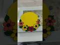 DIY flower Rangoli🌹🌟 #handmade #fyp #diycrafts #rangoli #art #shorts #handmadecraft