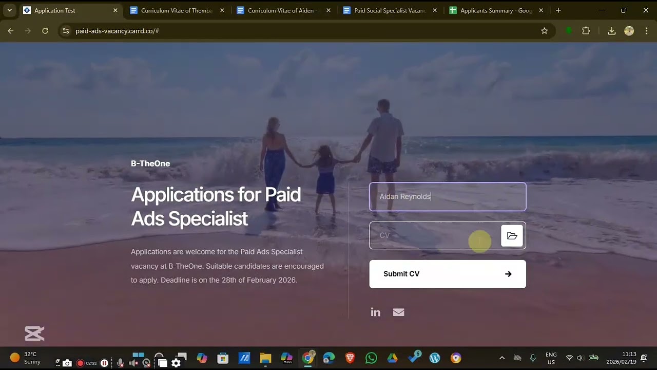 Applicant screening automation demo video preview