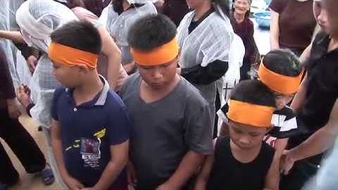 Lễ Tang cụ : Trần Đình Vẹo hưởng thọ 83 tuổi