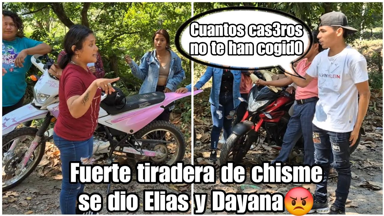 Elias y Dayana se sacaron sus trapos shucos en car4|Cuantos cas3ros no has tenido le dijo😱