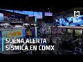 Suena alerta sísmica en la CDMX - Al Aire