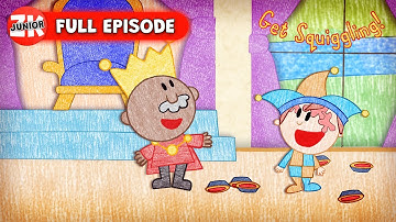 Letter J 🖍️ | Get Squiggling Letters | Full Episode