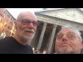 Roma 4P:Pantheon, Pink Floyd, Pittore e Pizza