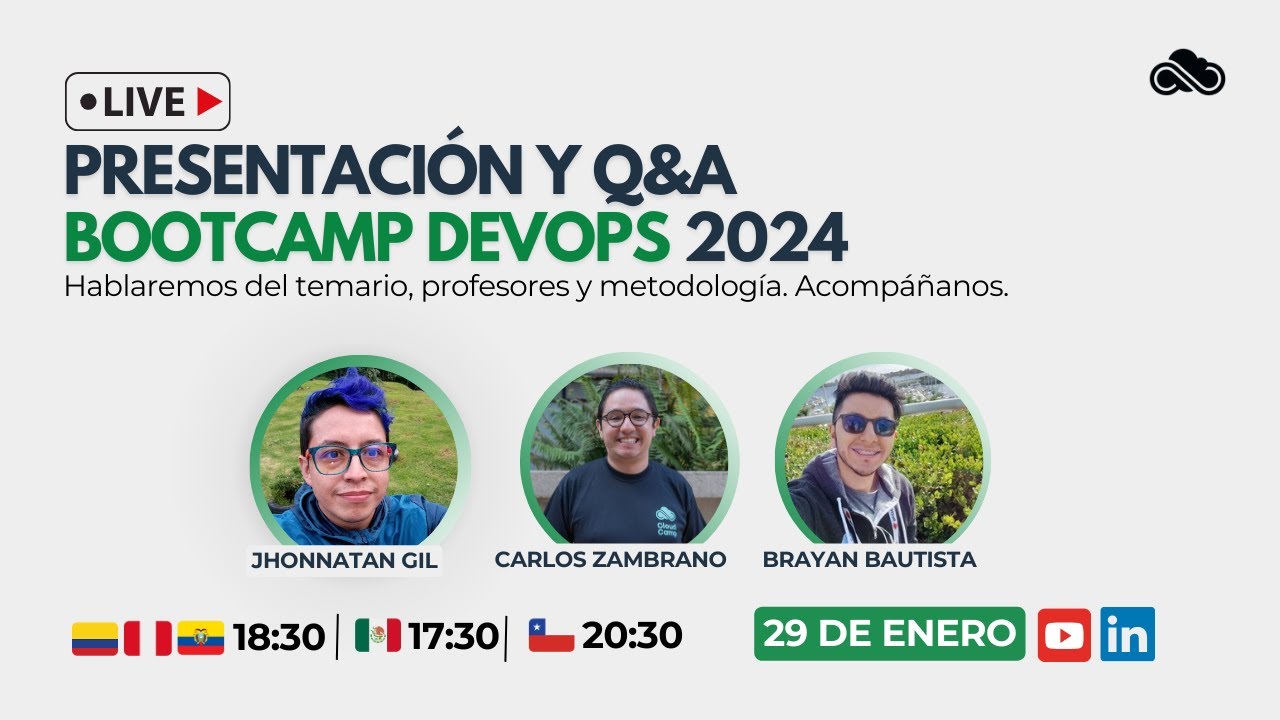 Presentación y Q&A Bootcamp DevOps 2024 - YouTube