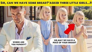 Sir, may we have some bread pleaded three little girls, moving a millionaire CEO to tears. News