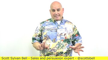 Your secret weapon in sales is your personality - Scott Sylvan Bell