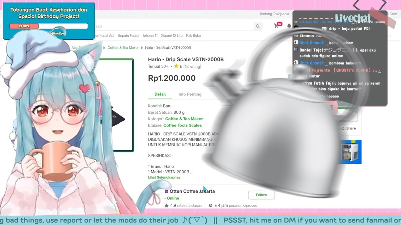 [Vtuber Indie] [Sub EN] Epel A Kettle YouTube