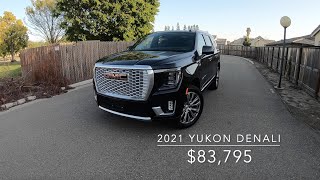 POV Drive: GMC Yukon Denali 2021 года