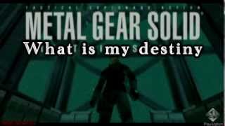 What's my Destiny Metal Gear Solid - Sigla Italiana (Parodia)